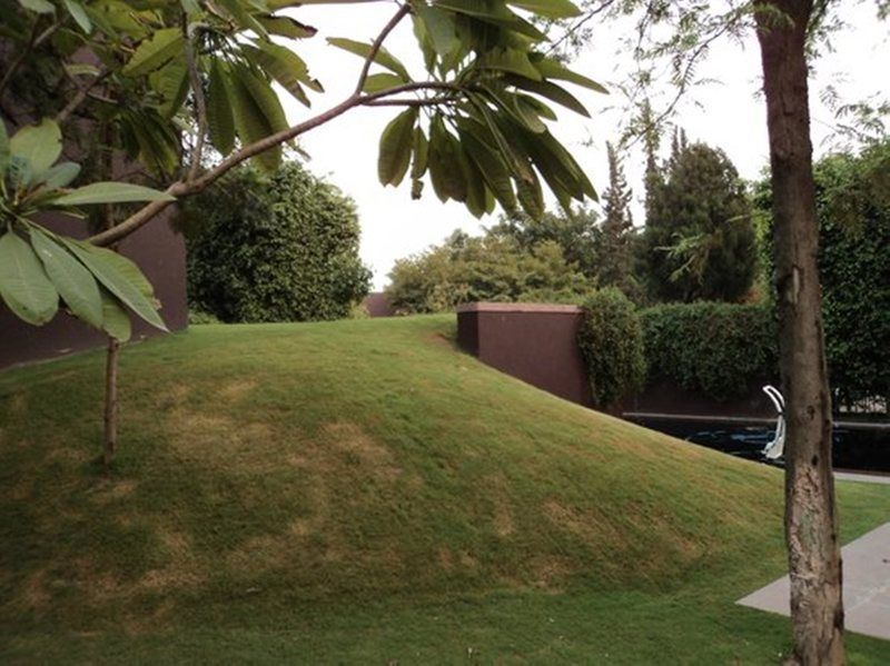 Roseate House New Delhi Hotel Bagian luar foto The garden
