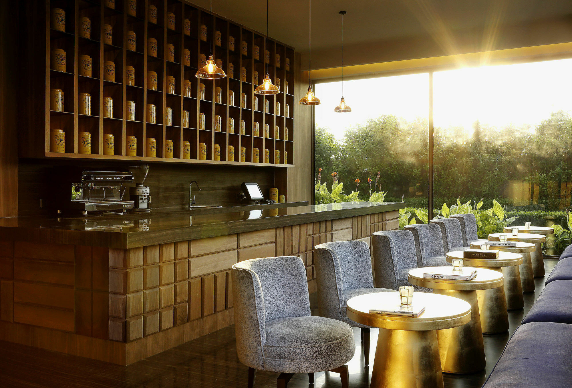 Roseate House New Delhi Hotel Bagian luar foto The Tea Bar