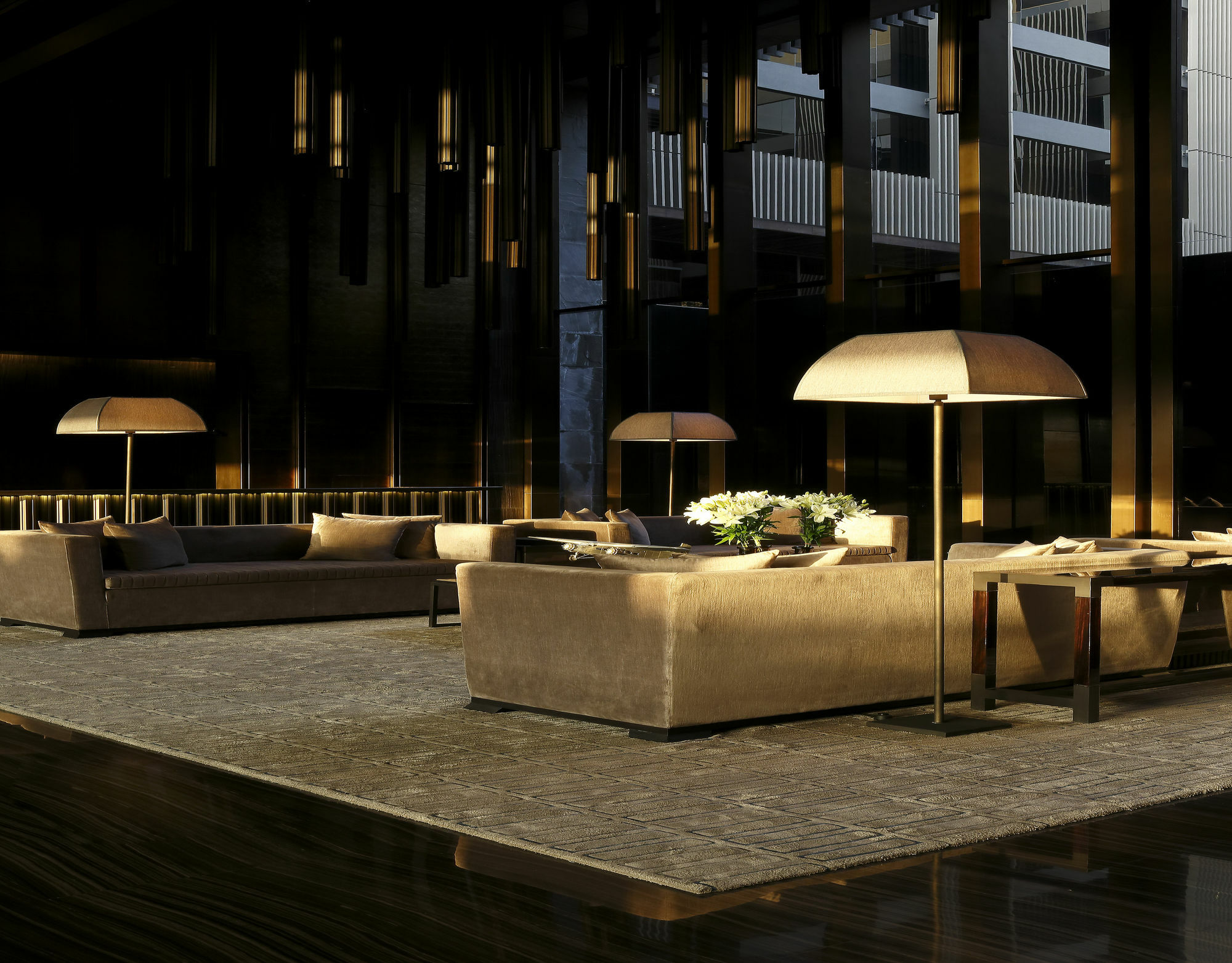 Roseate House New Delhi Hotel Bagian luar foto The lobby of the hotel